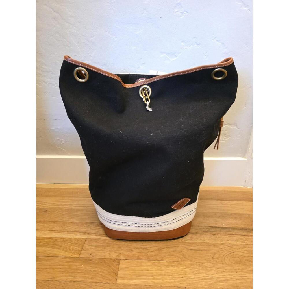 NWT Black Sperry Duffle Backpack